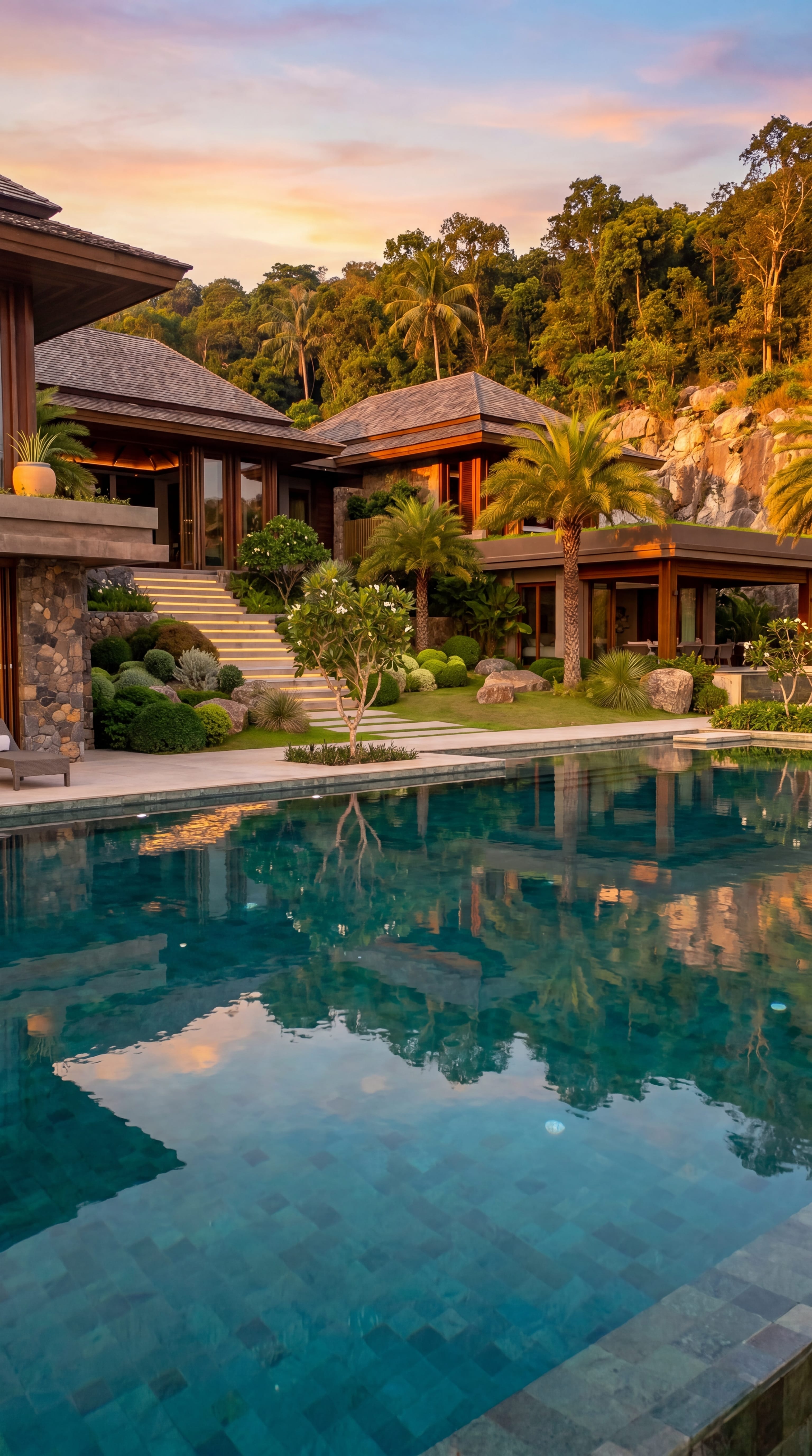 Pool close up